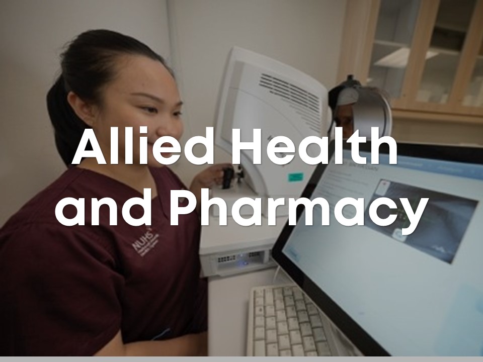 Allied Health and Pharmacy