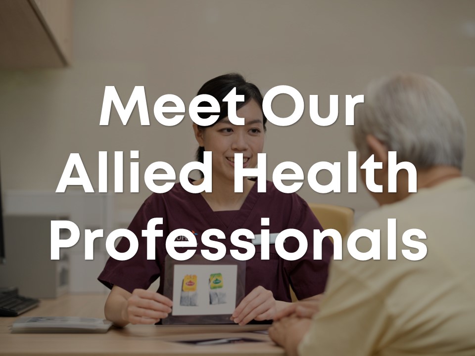 Meet Our Allied Health Professionals